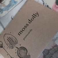 moss dolly postcards | set of 6