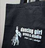 dancing girl press & studio tote