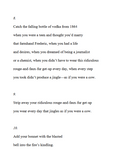 Instructions for the Wife of Claus | Emma Francois