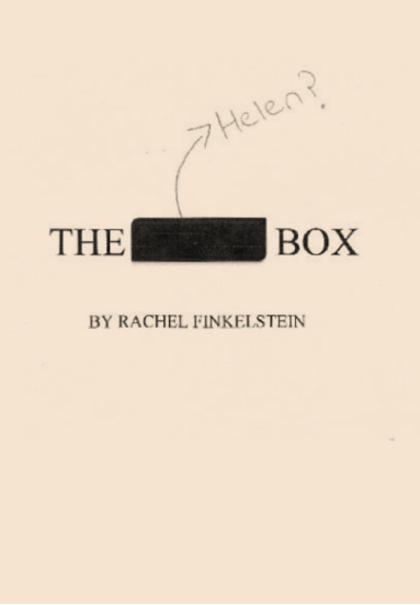 The Helen Box |  Rachel Finklestein